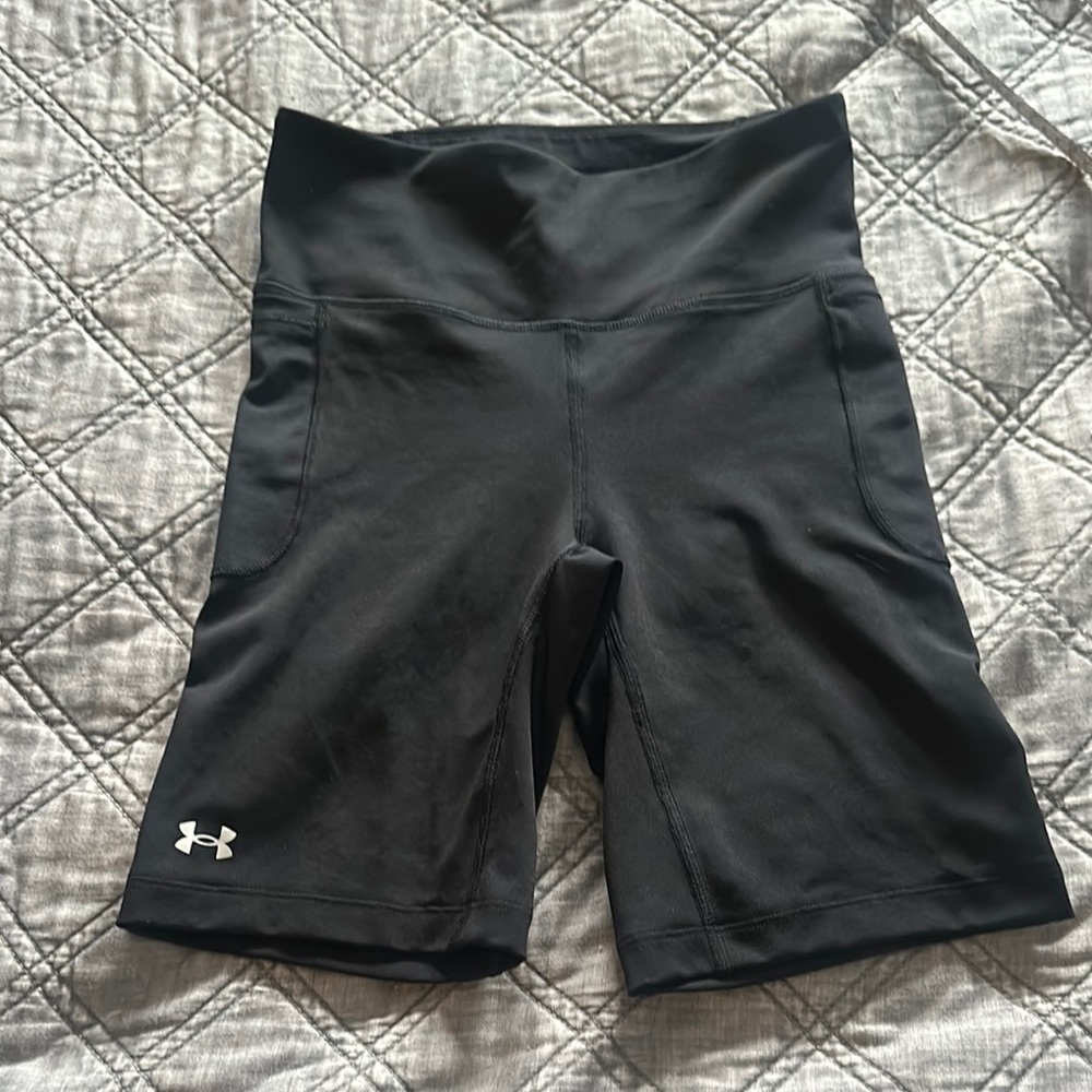Under Armour Black Biker Shorts